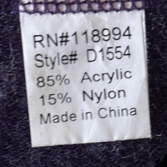 Piko 1988 Mini Dress Size S Purple Heathered Angled Cowl Neck Short Sleeve - Picture 6 of 6